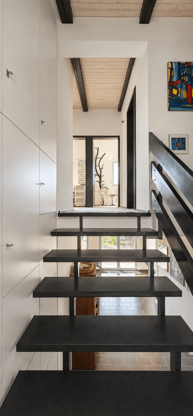 Split-Level Treppe
