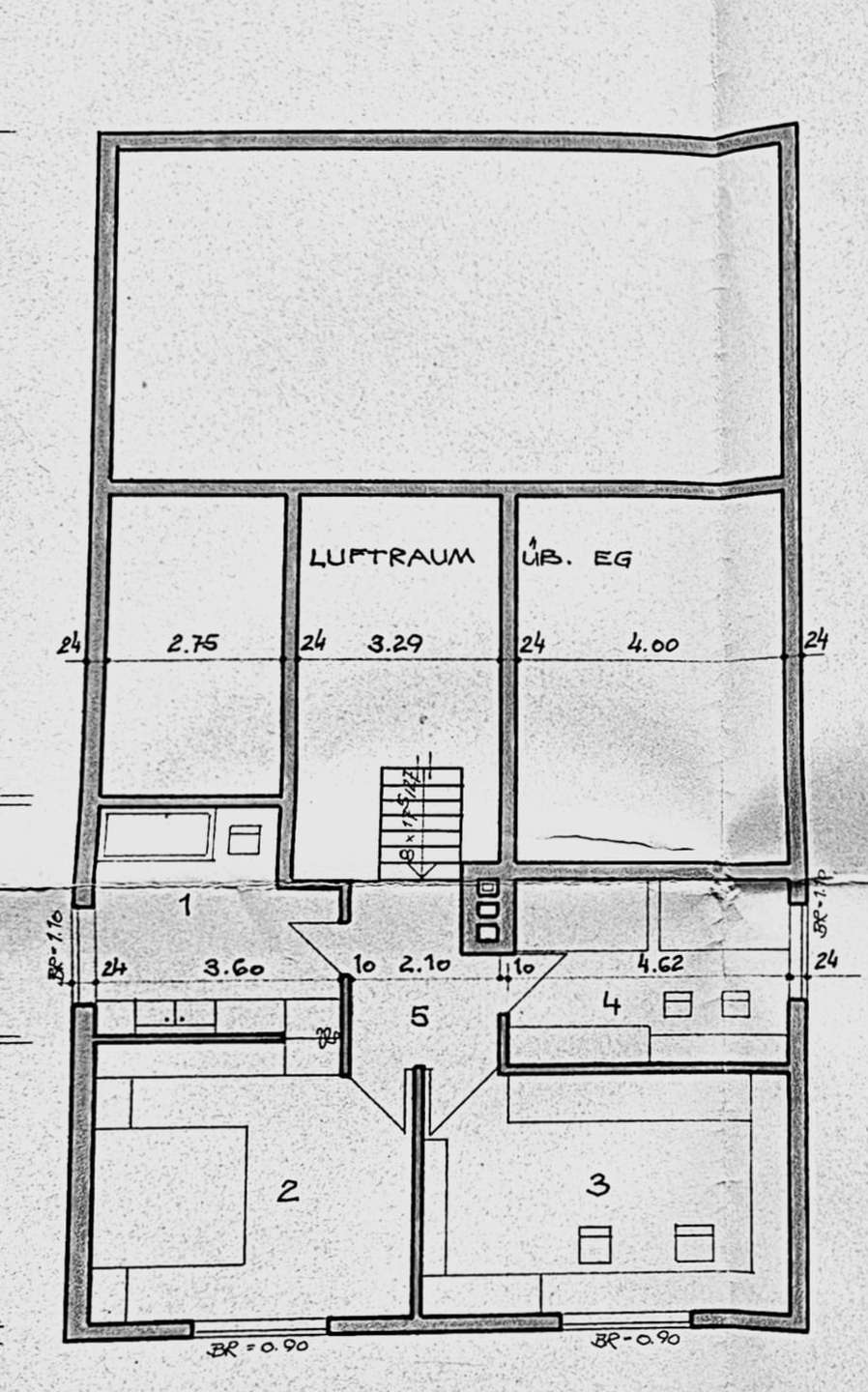 Grundriss Obergeschoss